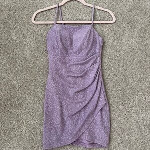 Purple Homecoming Purple mini dress